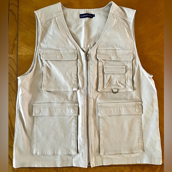 United By Blue Other - UNITED By BLUE Utility Cargo Vest Tan Mens XL Hunting Fish Photography Tactical
